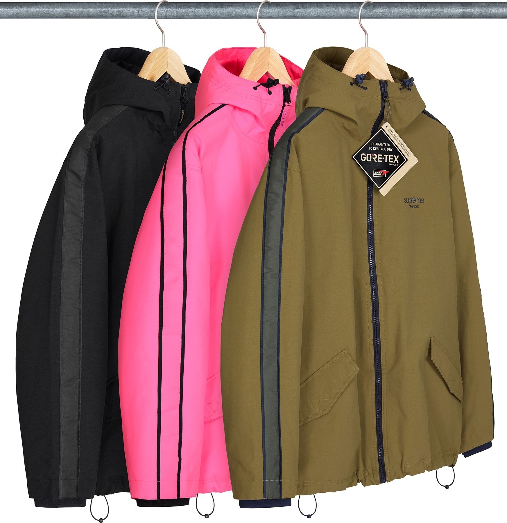 GORE-TEX Stripe Hooded Jacket